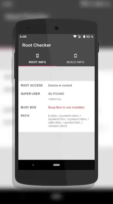 Root Checker & Busy Box Check - Basic Free App android App screenshot 4